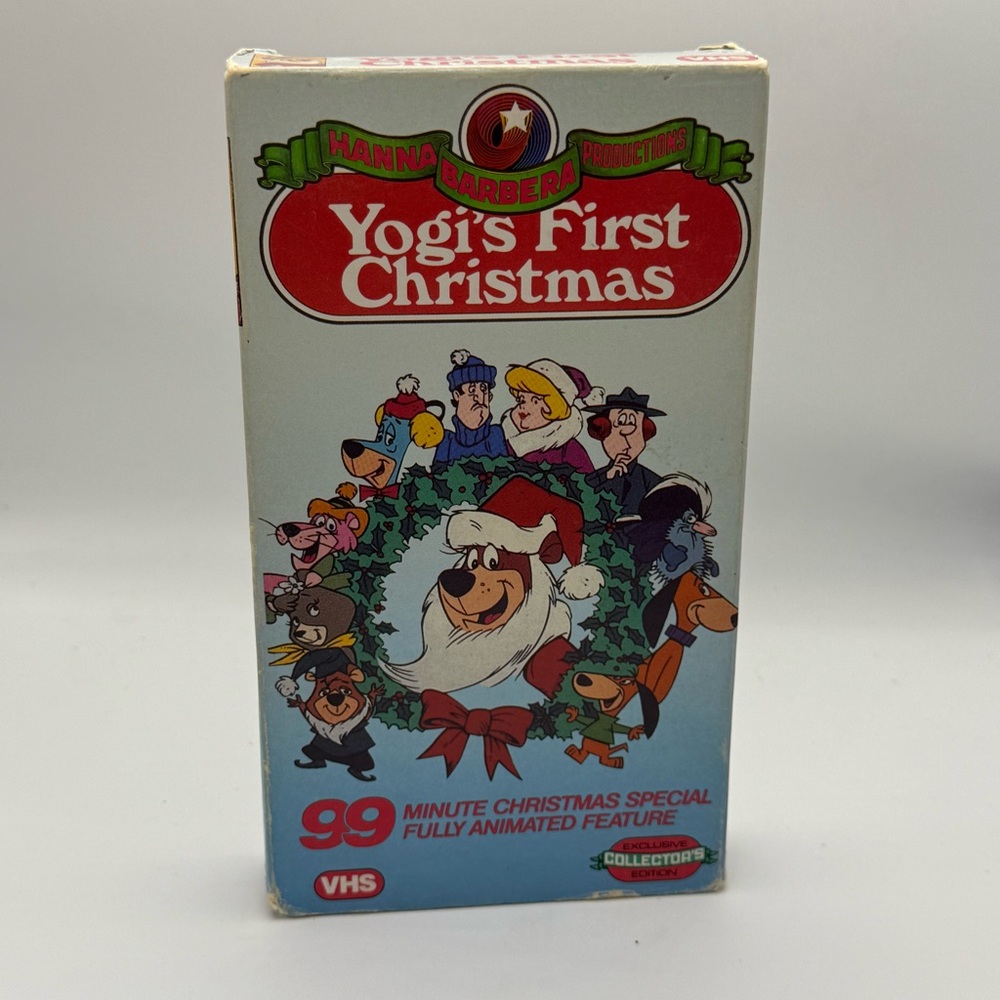 Yogi's First Christmas VHS‎ 1986 Hanna Barbera Christmas Special